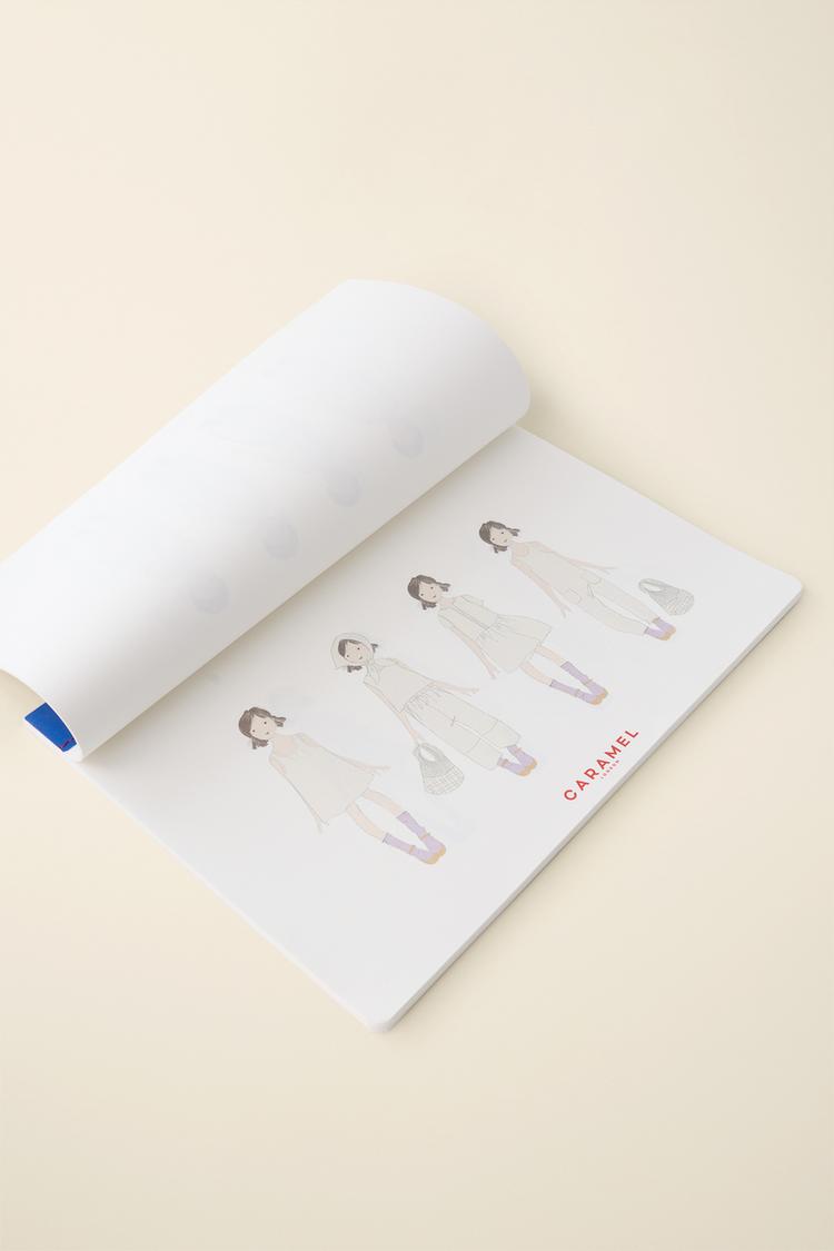 BLOCO DE STICKERS CREATED BY CARAMELO LONDON X ZARA