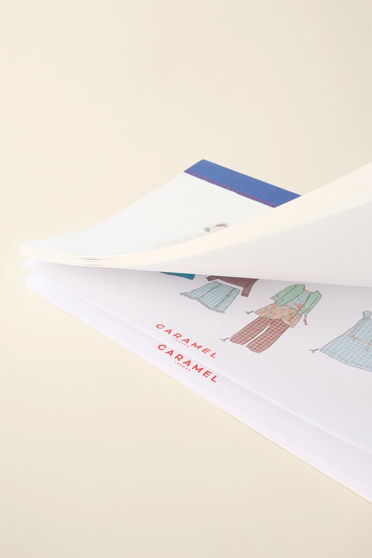BLOCO DE STICKERS CREATED BY CARAMELO LONDON X ZARA